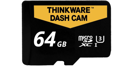 photo of 64GB MicroSD Card with Adaptor in Dash Cams